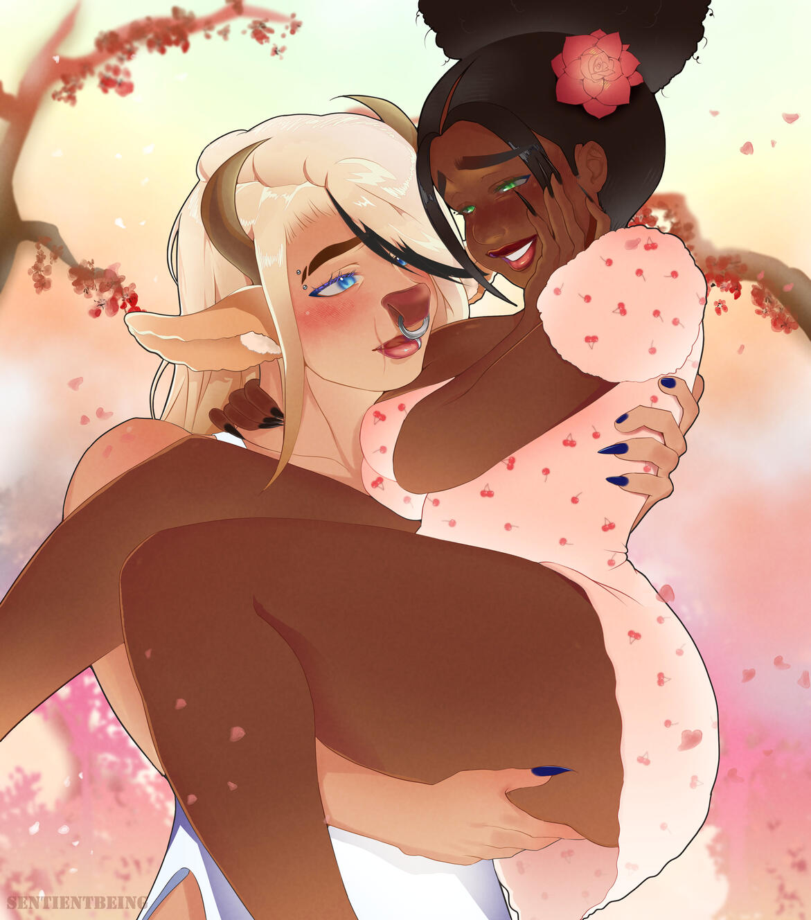Aedon carrying Venette